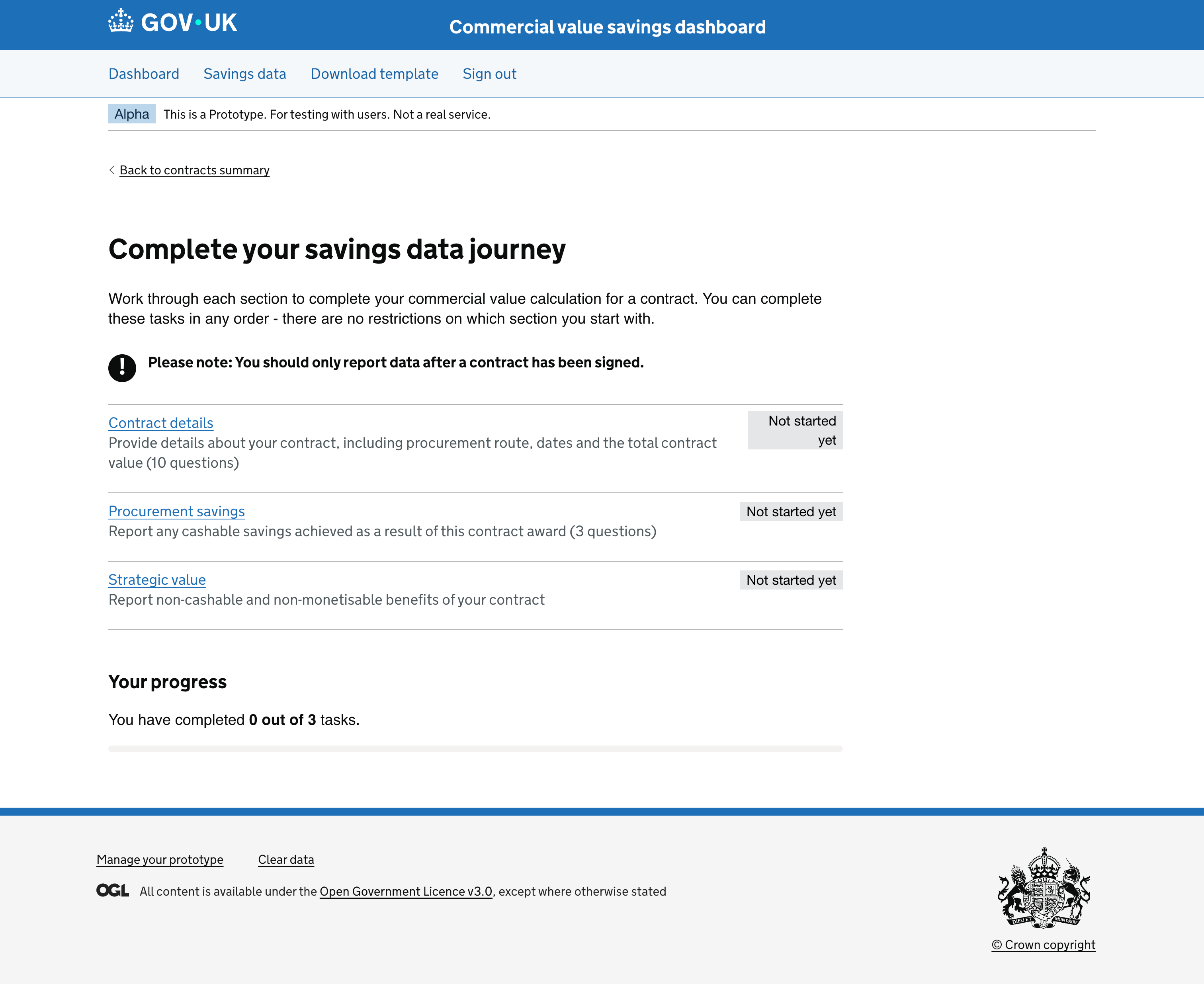 Five iterations to a calculator that makes procurement value legible cover